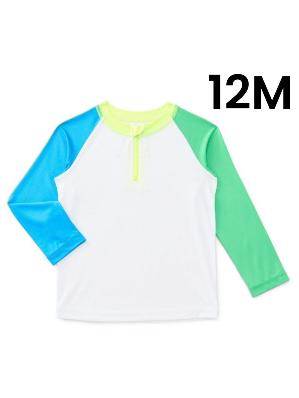 Wonder Nation Baby Boys Long-Sleeve Rash Guard
